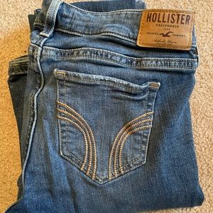 Hollister bootcut jeans!